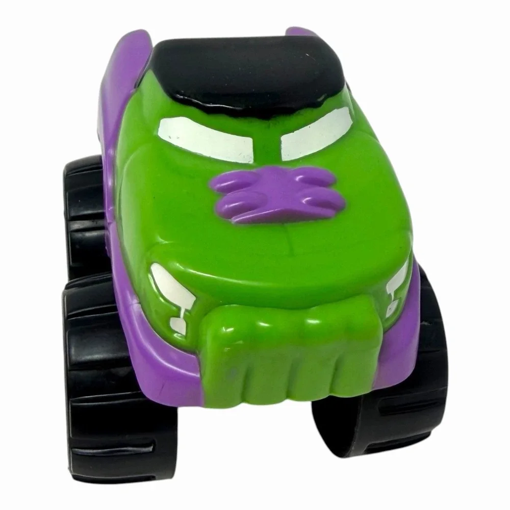 Marvel Hulk Monster Truck Toy Green Purple Plastic Vehicle 60472